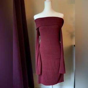Excellent Condition - Express off the Shoulder Dress